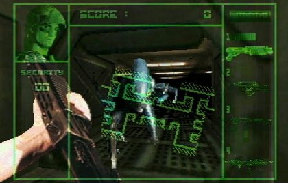Atari's Alien vs Predator. It's eating my mini-map!