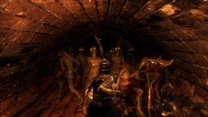 Holy crap. A tunnel full of scaly freaks can mean only one thing. Death. Oh, and there might be a nuclear power station nearby.