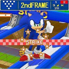 Sonic Bowling: the newest addition to the "Puyo Puyo! SEGA" likeitai library.