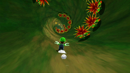 Luigi is now playable more or less from the get-go.